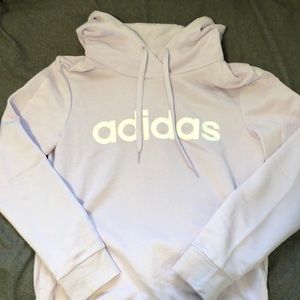 Lilac Adidas Hoodie
